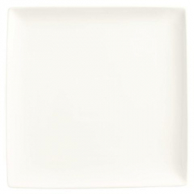 World Tableware - Slate Square Coupe Plate, 10.875&quot; Ultra Bright White Porcelain