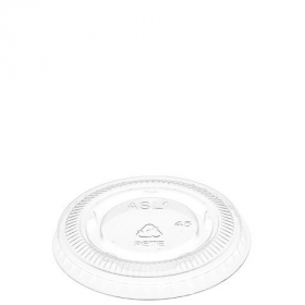 Amhil - Portion Cup Lid, Fits 1 oz Cups, Clear Plastic