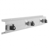 Mop Holder, 24x4 Stainless Steel