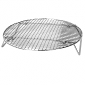Steamer Rack, 14.75&quot; Round Nickel-Plated Stainless Steel