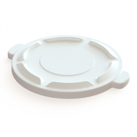 Value Plus - Garbage Can Lid, 44 Gallon White, each