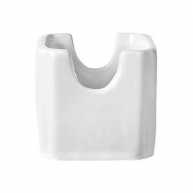 World Tableware - Sugar Packet Holder, Bright White Porcelain