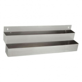 Winco - Speed Rail, Double, 32&quot; Stainless Steel