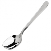 Winco - Plating Spoon, Slanted 10&quot; Solid Stainless Steel