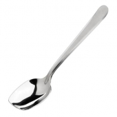 Winco - Plating Spoon, Slanted 8&quot; Solid Stainless Steel