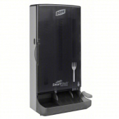 Smartstock - Fork Dispenser, Countertop/Stand/Wall Translucent Smoke, each