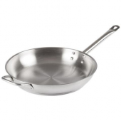 Winco - Fry Pan, 12&quot; Stainless Steel