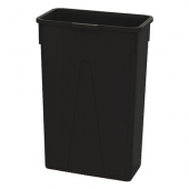 Value Plus - Garbage Can, 23 Gallon Slim Black, each