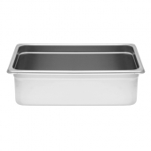 Steam Table Pan, Full Size 24 Gauge Stainless Steel, 6&quot; Deep Anti Jam