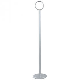 Winco - Table Number Holder, 12&quot; Chrome