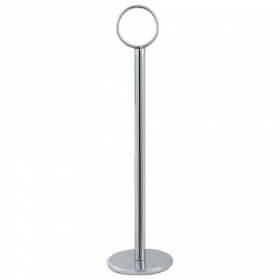 Winco - Table Number Holder, 8&quot; Chrome