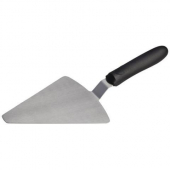 Winco - Pizza Server, 6.875x5.875 Stainless Steel Blade with Black PP Handle