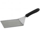 Winco - Turner with Cutting Edge, 5x6 Blade with Black PP Handle, Extra Heavy