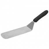 Winco - Turner with Offset, 8.25x2.875 Flexible Blade with Black PP Handle