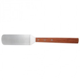 Winco - Turner, Giant with Offset, 8.5x2.875 Blade with Wooden Handle
