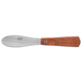 Winco - Sandwich Spreader, 3.625x1.25 Blade with Wooden Handle