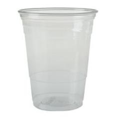 Solo - Cup, 16-18 oz Clear Plastic Cold Cup