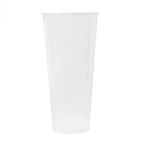 Karat - Premium Cup, 24 oz Tall Clear PP Plastic, 500 count