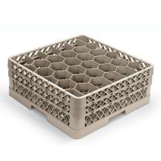 Vollrath - Traex Glass Rack Max with 30 Hexagon Compartments (Full Size), Beige Plastic, each