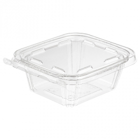 Inline Plastics - Safe-T-Fresh Container, 12 oz Tamper Evident Tear Strip Lock