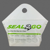 Seal-2-Go Plastic Bag with Handle and Tamper Evident Seal, 21x19