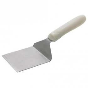 Winco - Turner for Steak/Burger with Offset, 4x3.75 Blade with White PP Handle