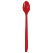 Karat - Soda Spoon, Heavy Weight 8&quot; Red PP Plastic