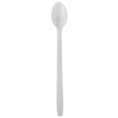 Karat - Soda Spoon, Heavy Weight 8&quot; White PP Plastic