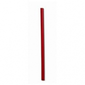 Unwrapped Straw, 7.75&quot; Jumbo Red