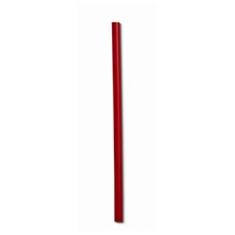 Unwrapped Straw, 7.75&quot; Jumbo Red