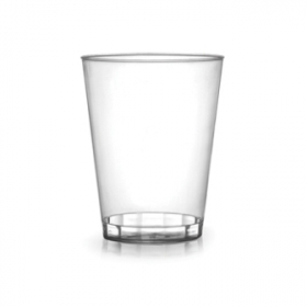 Fineline Settings - Quenchers Shot Glass, 2 oz Clear Plastic