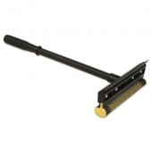 Squeegee, General Duty with 8&quot; Sponge Head/Rubber Blade and 16&quot; Plastic Handle