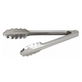 Winco - Tongs, 7&quot; Stainless Steel Utility Tong, Heavyweight