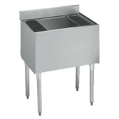 Krowne Metal - Jockey Box, 1800 Series 24&quot; Ice Bin with Cold Plate, 18.5x24 Stainless Steel Top and