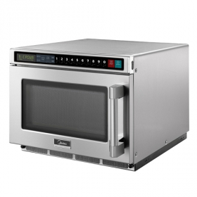 Midea - Microwave Oven, Commercial Heavy Duty with USB Port, 1800W 17 Liter Capacity with Keypad Con