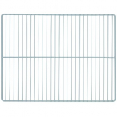 True - Wire Shelf, 22.875x23.25 Gray Coated with 4 Chrome Plated Shelf Clips