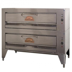Montague Company - Gas Pizza Oven, Double Deck with 8 Burners, 81x45.5