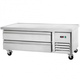 Arctic Air - Refrigerated Chef Base, 62x32x26 Two Drawer Stainless Steel
