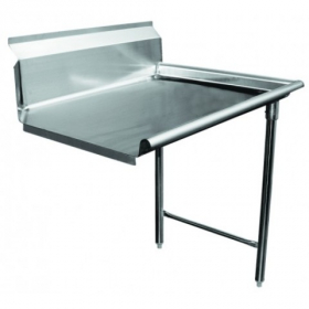 GSW - Clean Dishtable, Right, Heavy Duty Stainless Steel, 30x36x45.5