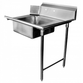 GSW - Soiled Dishtable, Right, Heavy Duty Stainless Steel, 30x48x45.5