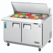 Everest - Refrigerated Prep Table, 2 Solid Swing Doors, 47.5x35.25x38.5, 13 cu. ft. Capacity