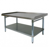 GSW - Equipment Stand, 30.5x12.5x24 All Galvanized with 1&quot; Upturn on 3 Sides, each