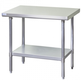 Work Table, 30x18x34 Stainless Steel