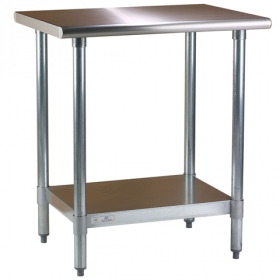 Work Table, 30x48x34 Stainless Steel