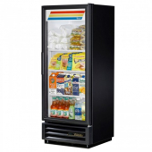 True - Refrigerated Glass Door Merchandiser with 3 Shelves and 1 Door, 24.875x22.875x62.375