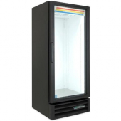 True - Refrigerated Glass Door Merchandiser with 1 Section with 3 Shelves, 62.38x24.88x23.13 Laminat