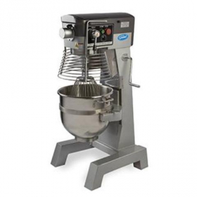 General - Commercial Planetary Mixer, 30 Quart with 3 Pre-Selected Fixed Speeds, Overload Switch and