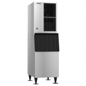 Hoshizaki - Crescent Cuber Icemaker, Air-Cooled 22x27.375x28 Stainless Steel, Makes ~665 Lbs of Ice