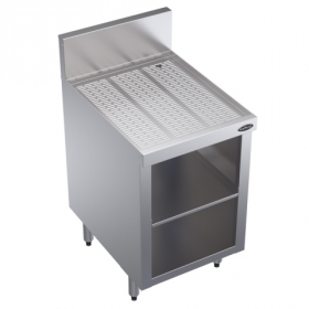 Krowne Metal - Royal Series Drainboard Storage Cabinet, 18x24 Stainless Steel, each