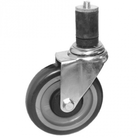GSW - Caster with Rubber Stem, 6&quot; Wheel
